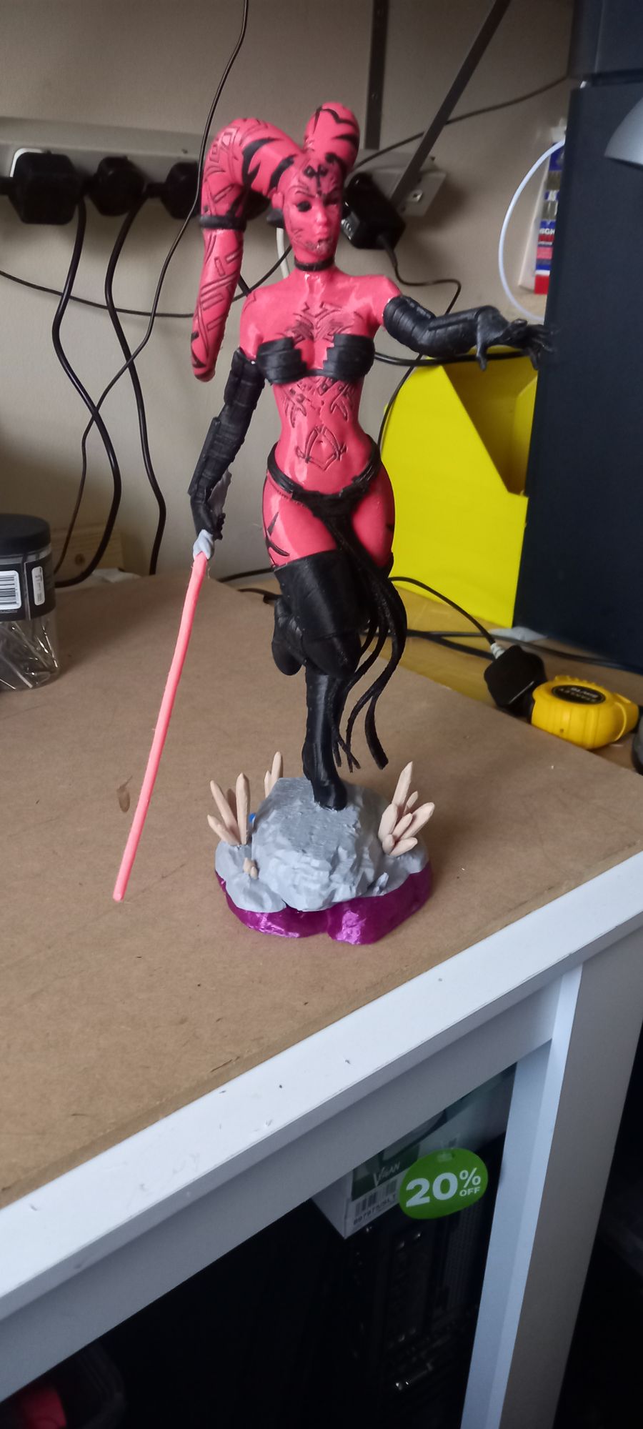 Darth Talon Star Wars Printed Model in petg